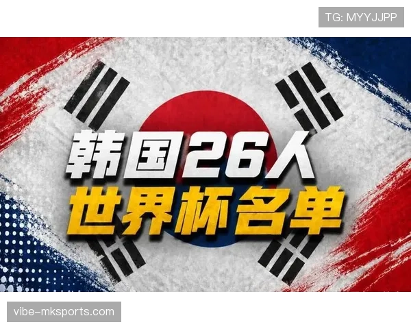 2026世界杯韩国队阵容预测:孙兴慜领衔的太极虎能否创造历史最佳战绩 2026世界杯韩国队阵容预测:孙兴慜领衔的太极虎能否创造历史最佳战绩